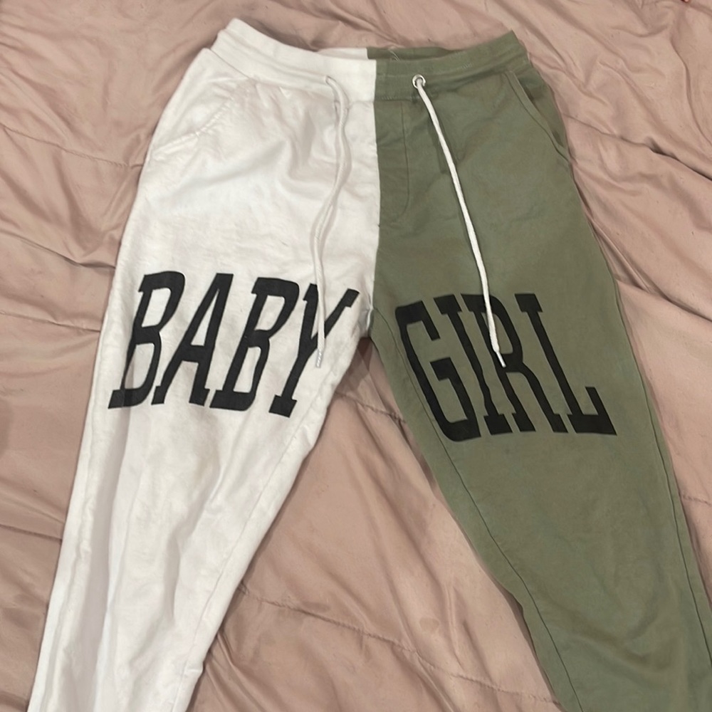 I am selling joggers from the band “on fire”